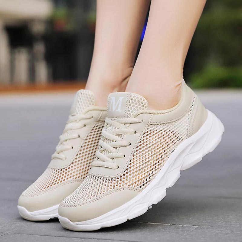Tech Office Pictures - Summer Breathable Sneakers Women Mesh Women's