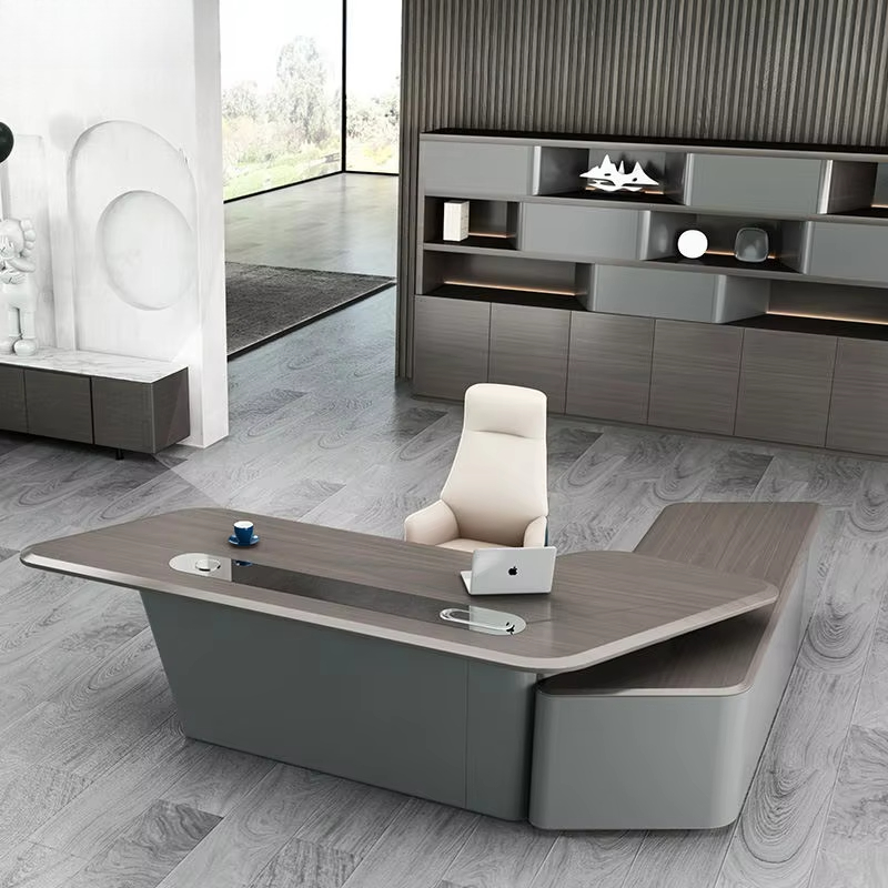 Office Tech And Management - Modern Style Convertible Wooden Office Desk