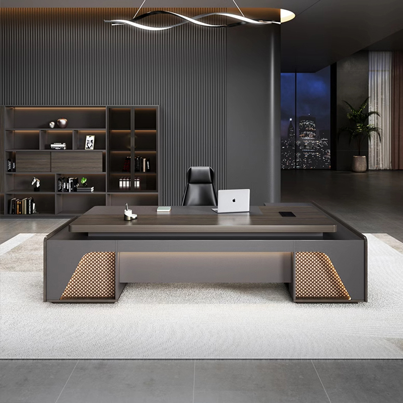 Office Tech And Management - ❀zz Luxury Modern Ceo L Shape