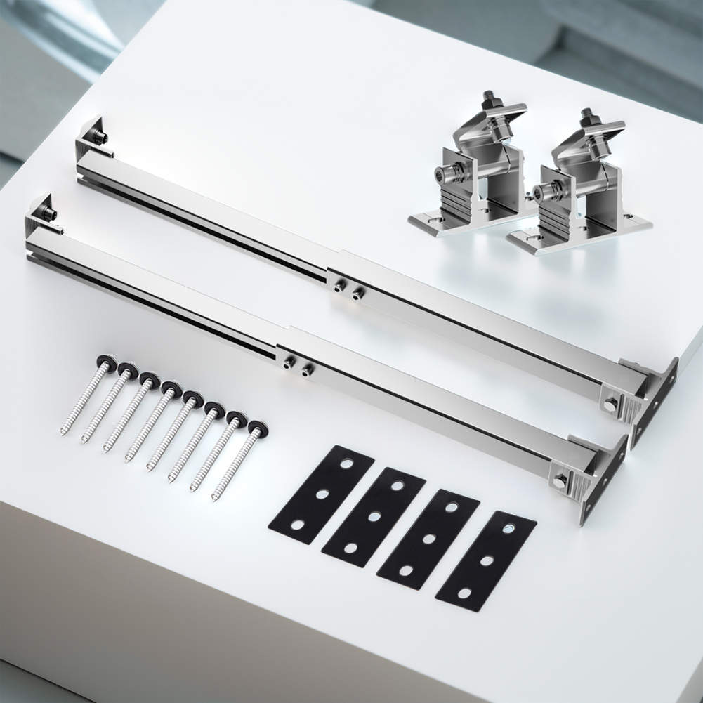 Solar Panel Mounting Rack Alum - огляд і ціна Flat Panel Mount Tilt
