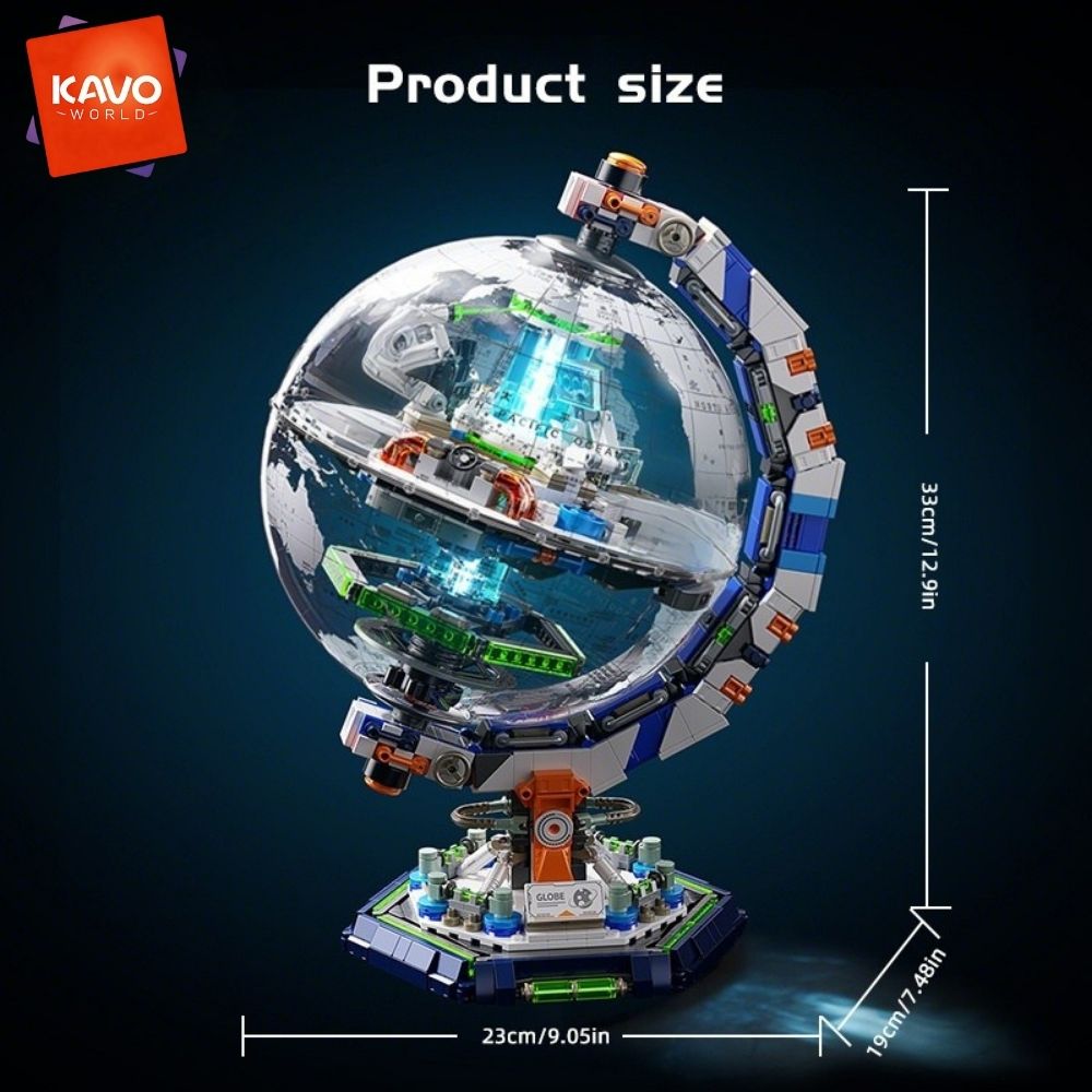 KAVOWORLD 1793PCS Sci-Fi Skyve - огляд і ціна Tech Office Building