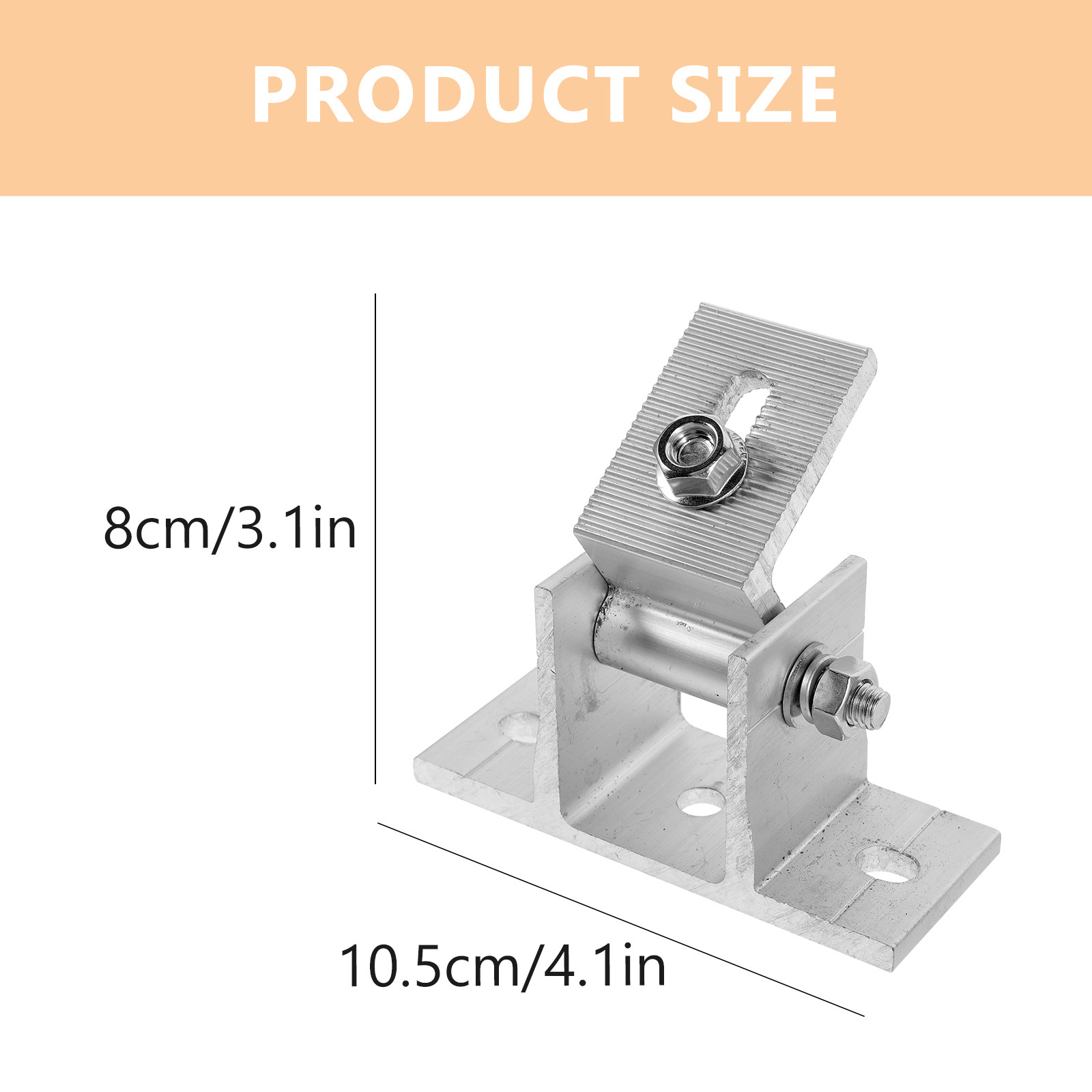 4Pcs Aluminum Alloy Adjustable - огляд і ціна Flat Panel Mount Tilt