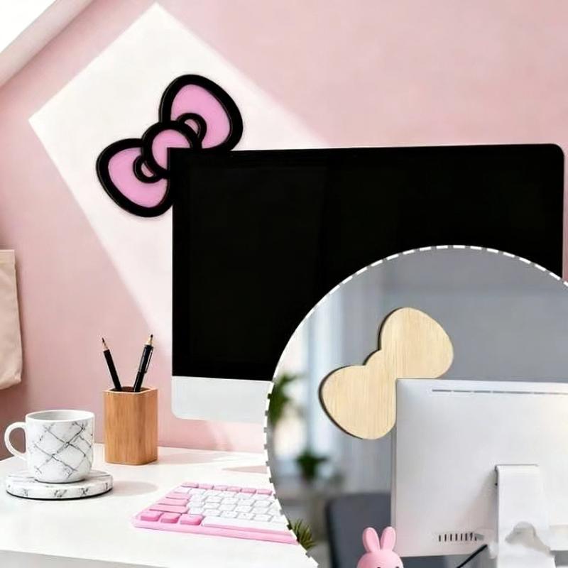 New 1/2Pcs Wooden Bowknot PC A - огляд і ціна Office Desk Tech Accessories