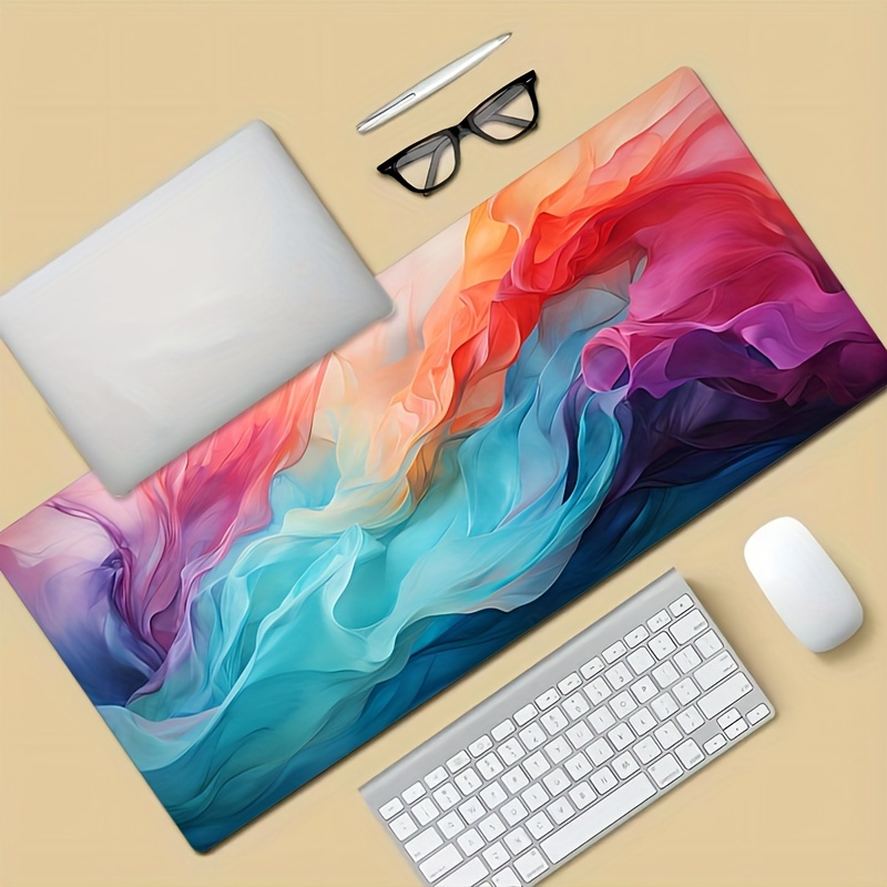 Large Abstract Color Mouse Pad - огляд і ціна Office Desk Tech Accessories