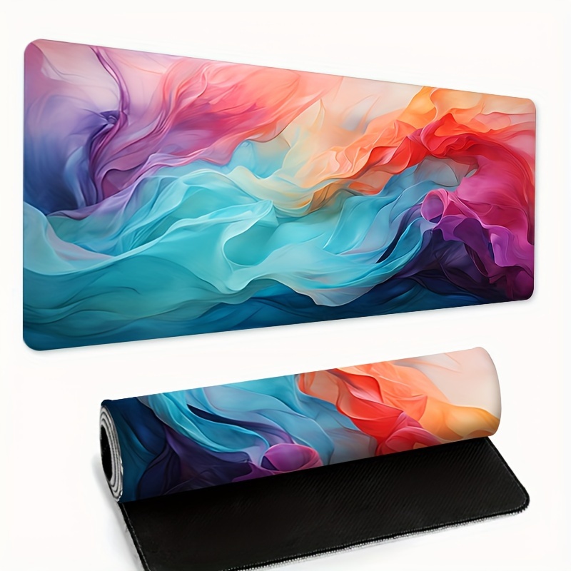 Large Abstract Color Mouse Pad - огляд і ціна Office Desk Tech Accessories