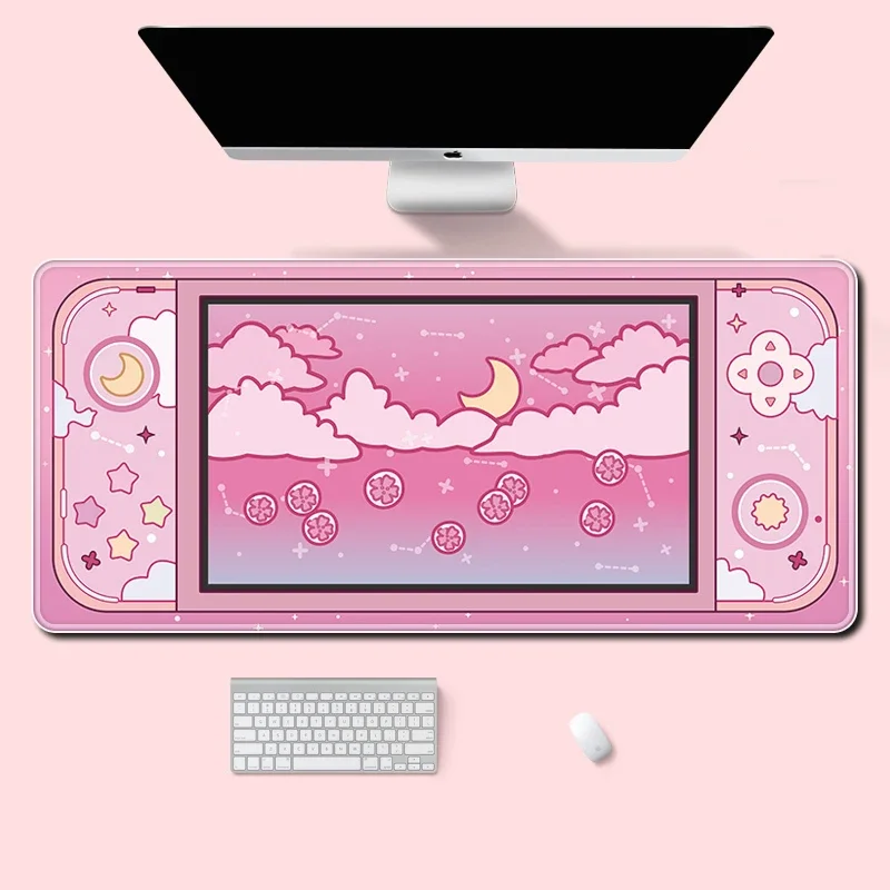 Moon and Stars Large Desk Mat  - огляд і ціна Office Desk Tech Accessories