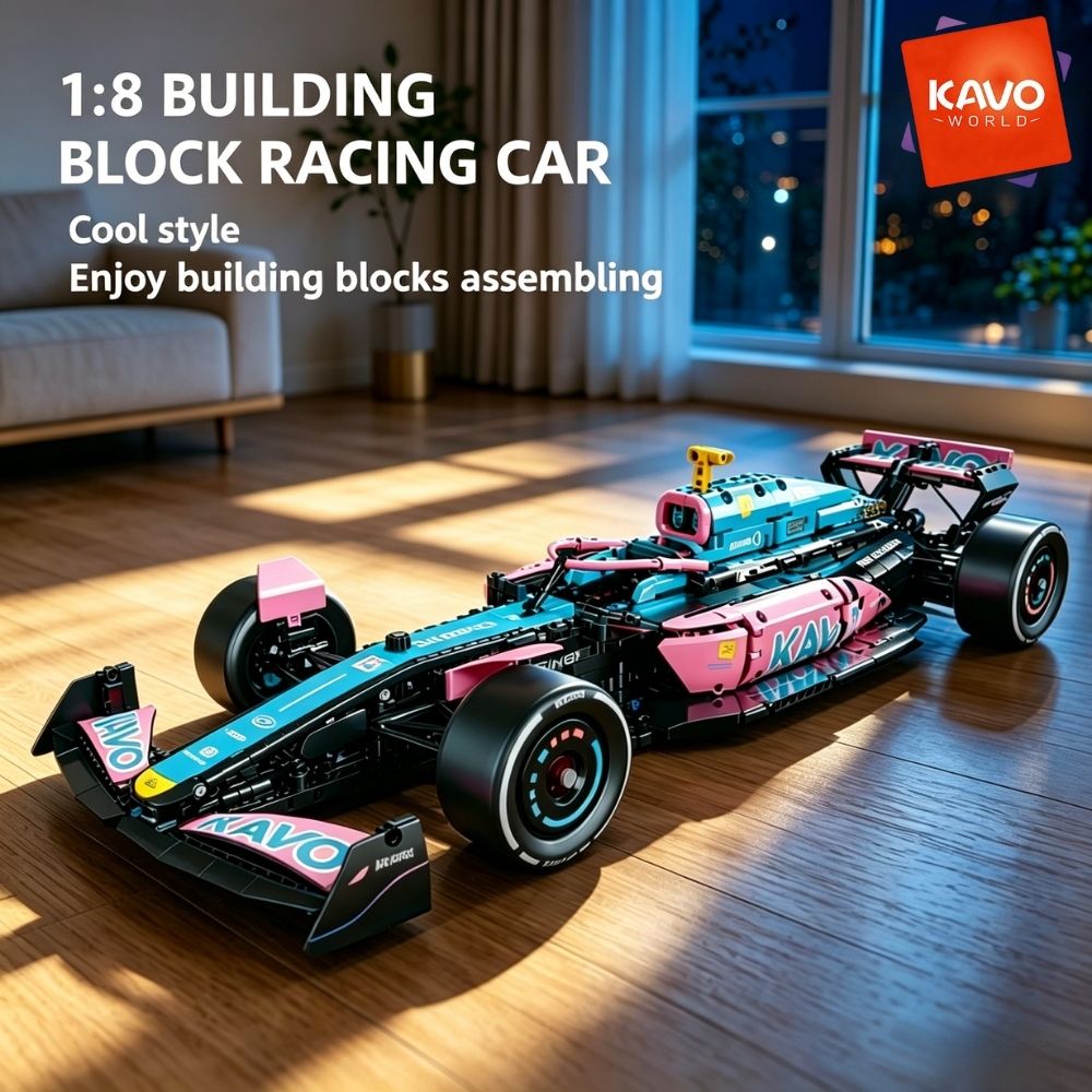 KAVOWORLD 1:8 Pink-blue Formul - огляд і ціна Tech Office Building