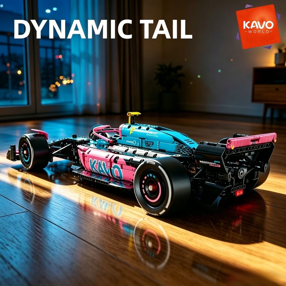 KAVOWORLD 1:8 Pink-blue Formul - огляд і ціна Tech Office Building