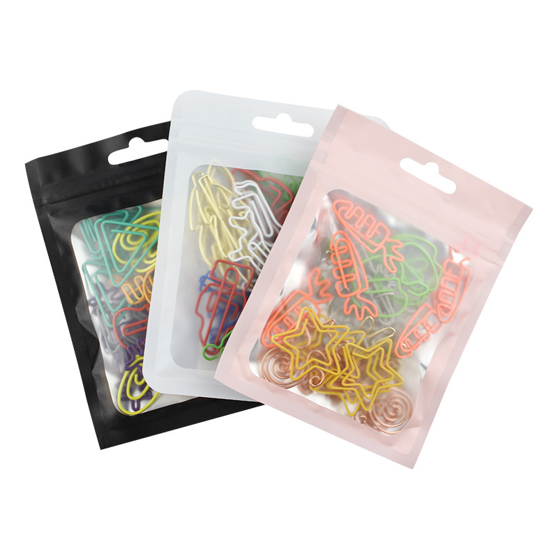 30 PCS Kawaii Paper Clips Book - огляд і ціна Office Desk Tech Accessories