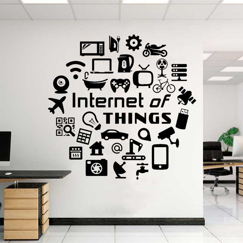 Tech vinyl wall decals Interne - огляд і ціна Office Tech Company