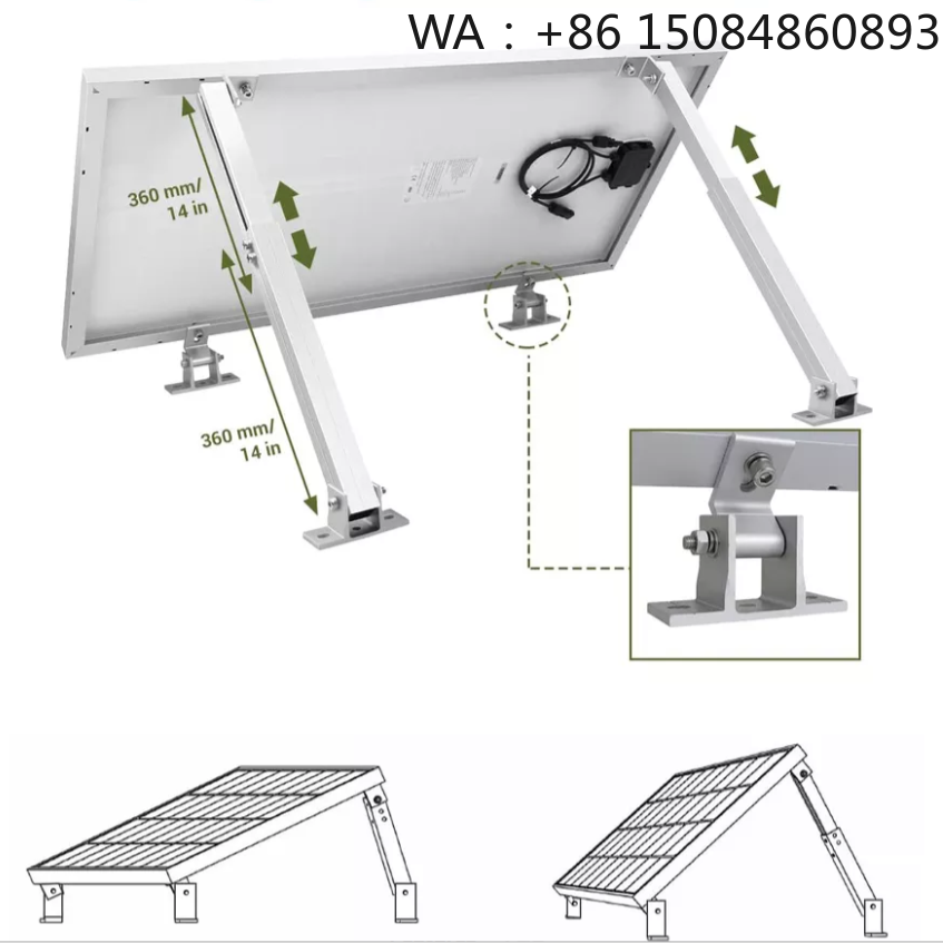 Adjustable Triangle PV Mount B - огляд і ціна Flat Panel Mount Tilt