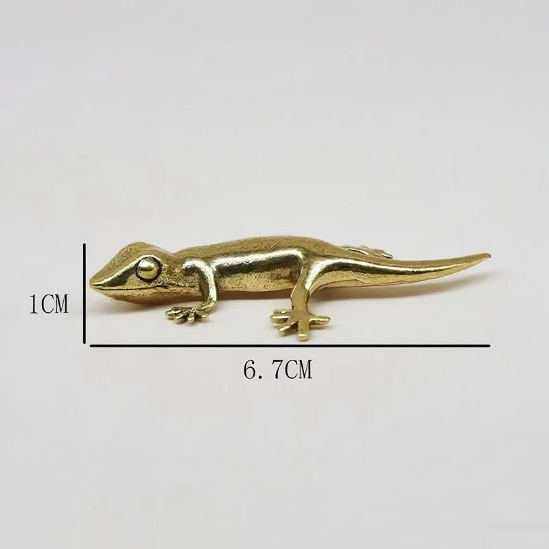 Handmade Bronze Retro Gecko Li - огляд і ціна Office Desk Tech Accessories