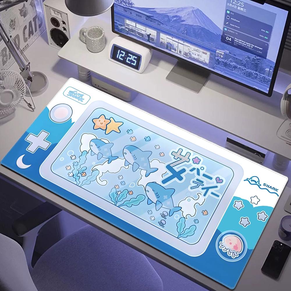 Cute Shark Party Mouse Pad Lar - огляд і ціна Office Desk Tech Accessories