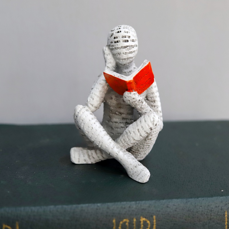 1Pc, Reading Paper Pulp Woman  - огляд і ціна Office Desk Tech Accessories
