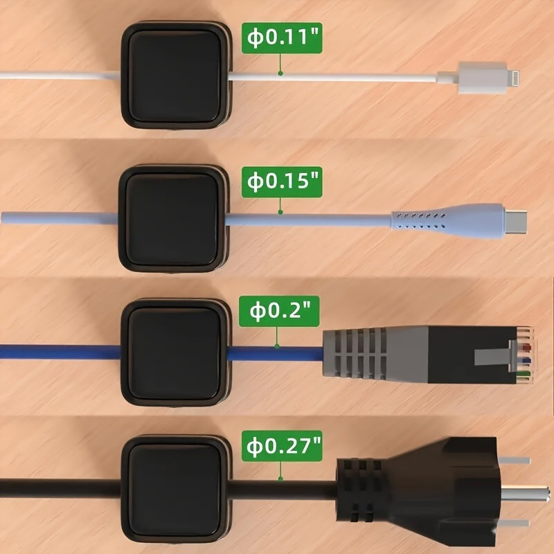 12-Pack Cable Organizers — the - огляд і ціна Office Tech And Management